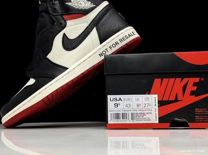 Cheap OG High Retro Not 1 Varsity Jordan Air Red NRG For Resale 861428-106 0528